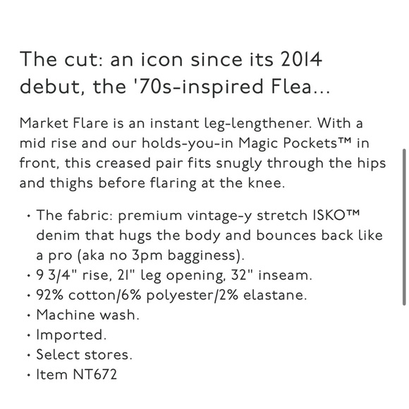 MADEWELL Flea Market Flare Jeans in black frost NEW NT672 $128 size 30 - Picture 6 of 16